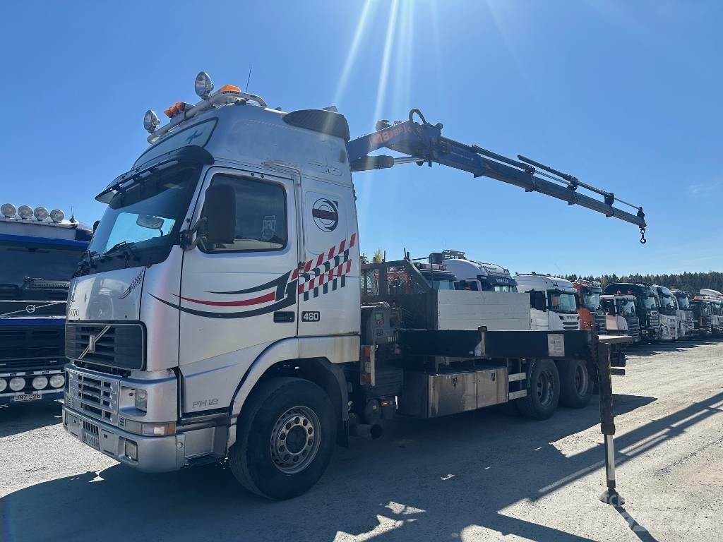 Volvo FH12 PM18 2014 Vlakke laadvloer met kraan