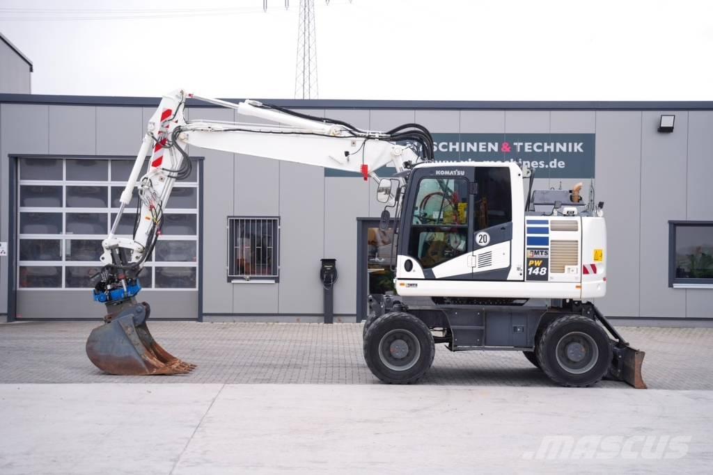 Komatsu PW 148-11 Wielgraafmachines