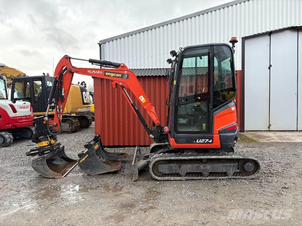 Kubota U27-4 Minigraafmachines < 7t