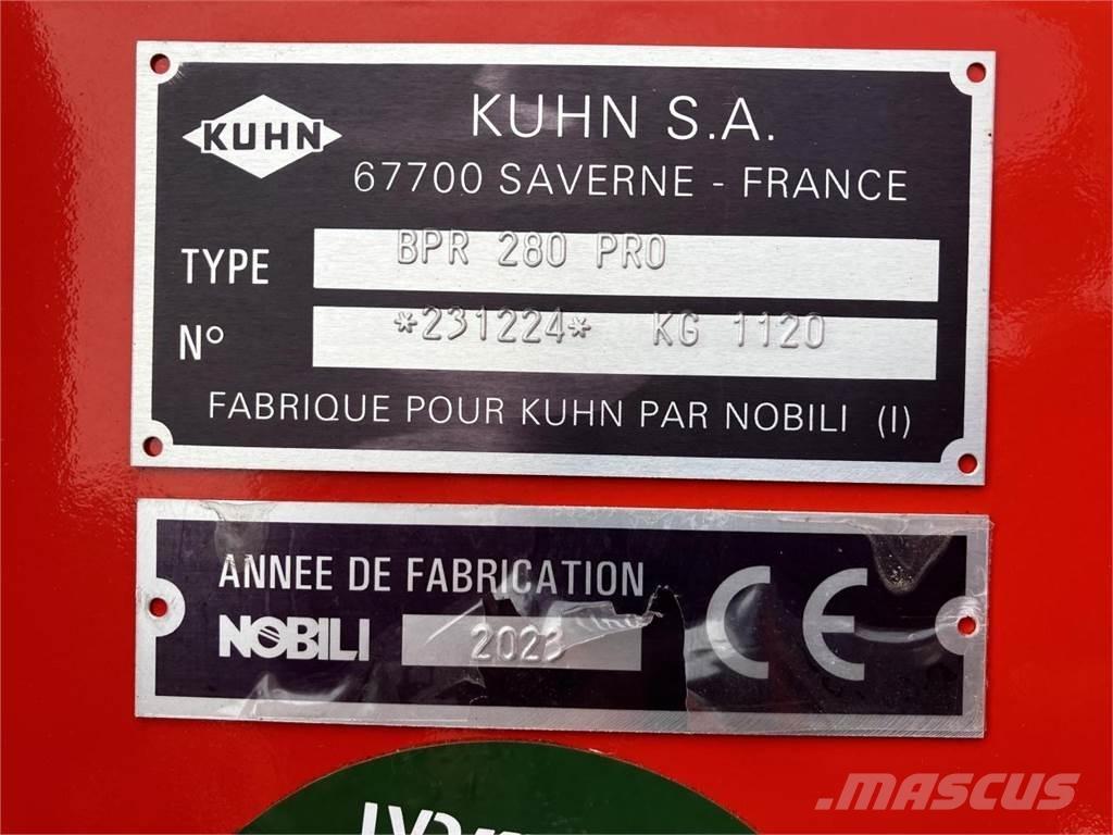 Kuhn BPR 280 Pro Klepelmaaiers