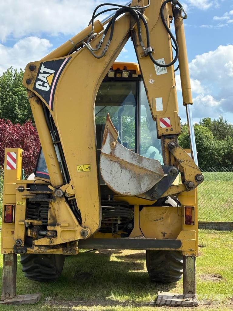 CAT 428 D 4x4 Graaf-laadcombinaties