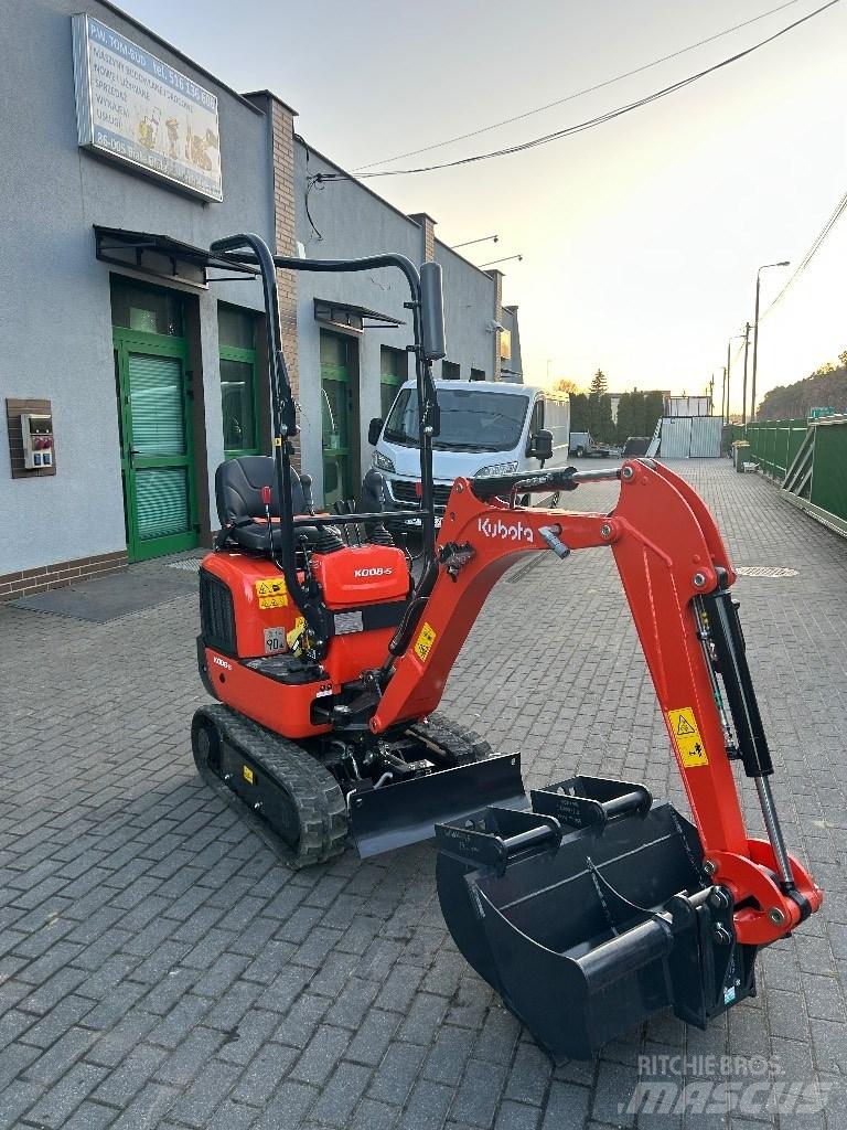 Kubota KX 008-5 Minigraafmachines < 7t