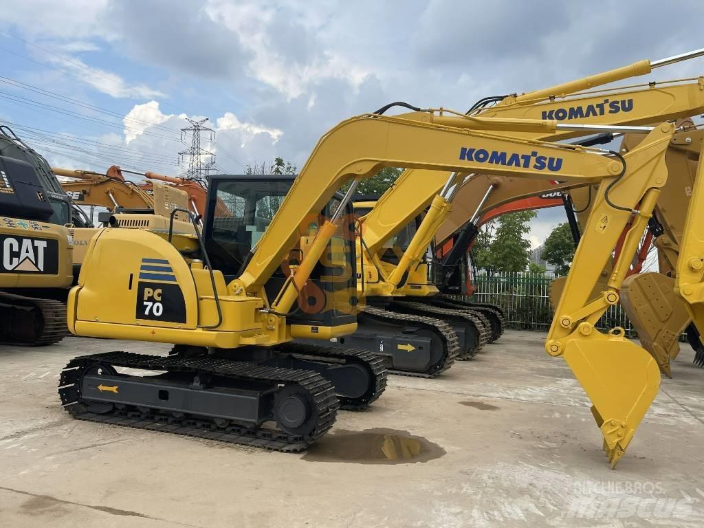 Komatsu PC 70 Midigraafmachines 7t - 12t