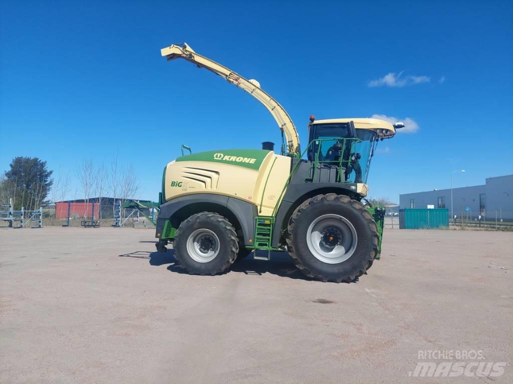 Krone Big X 630 Zelfrijdende veldhakselaars