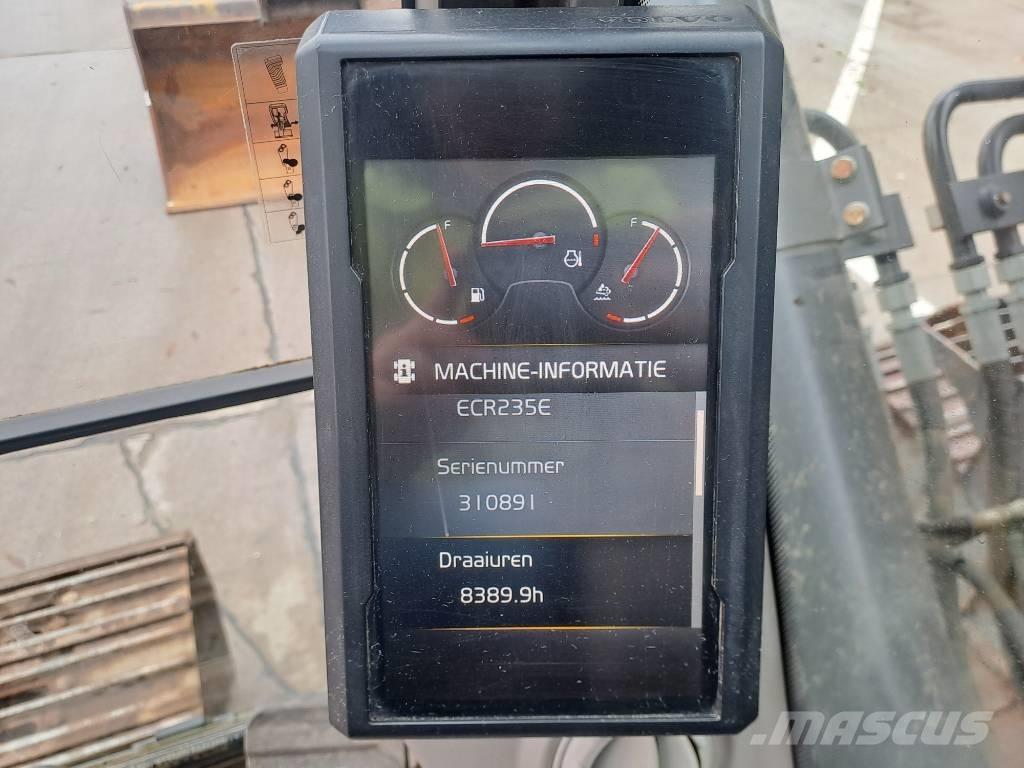Volvo ECR 235 E Rupsgraafmachines