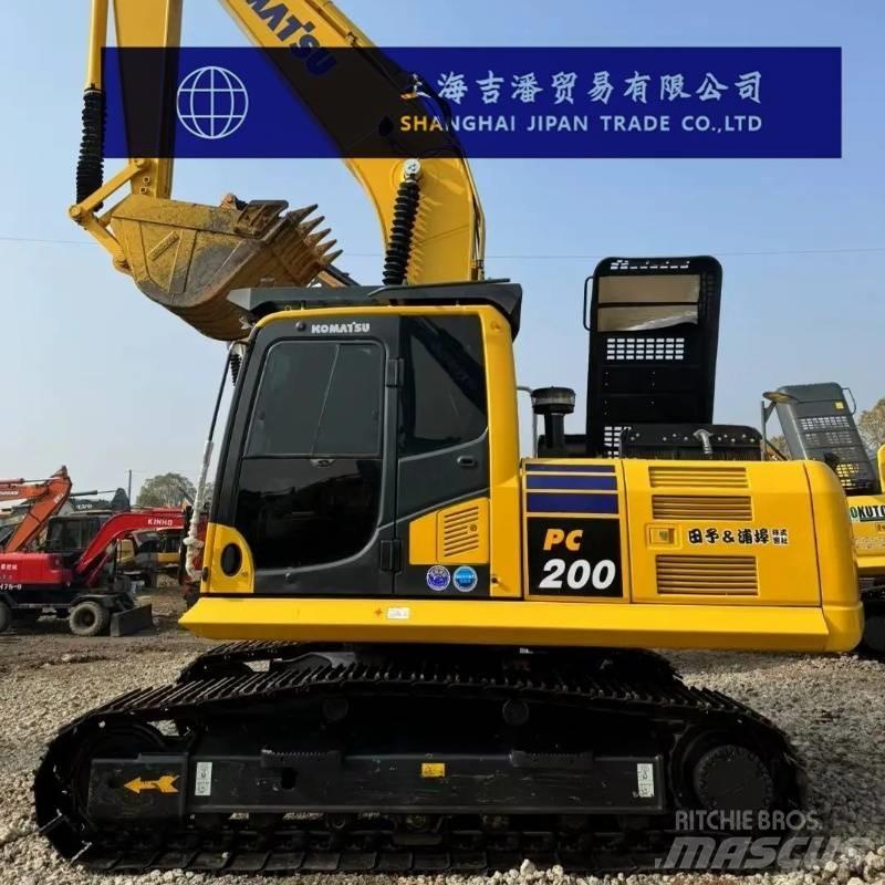 Komatsu PC 200 Rupsgraafmachines
