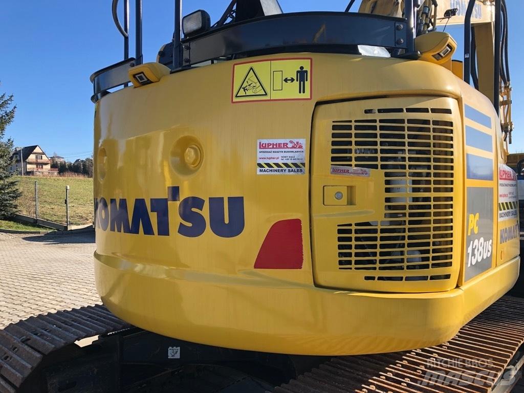 Komatsu PC138US-11 Rupsgraafmachines