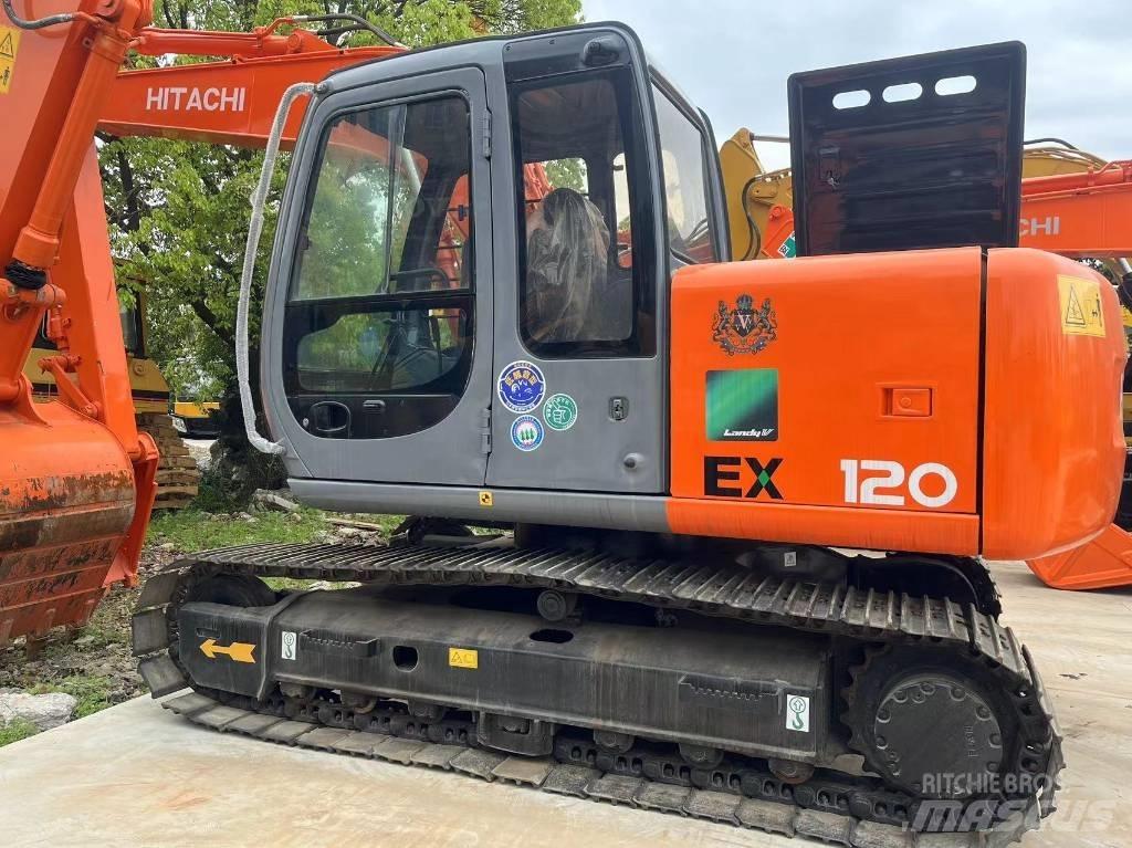 Hitachi EX 120 Rupsgraafmachines