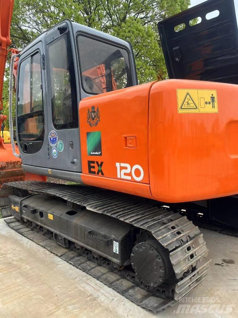 Hitachi EX 120 Rupsgraafmachines