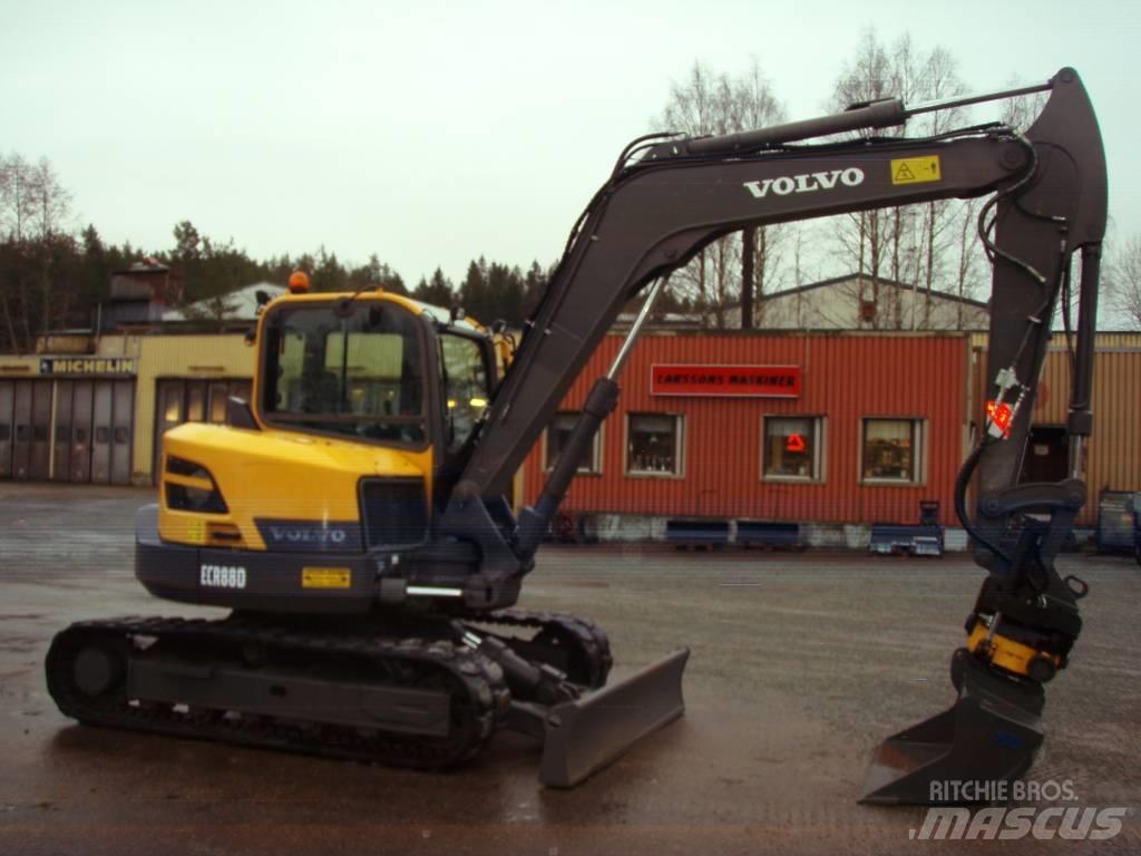 Volvo ECR 88 D Midigraafmachines 7t - 12t