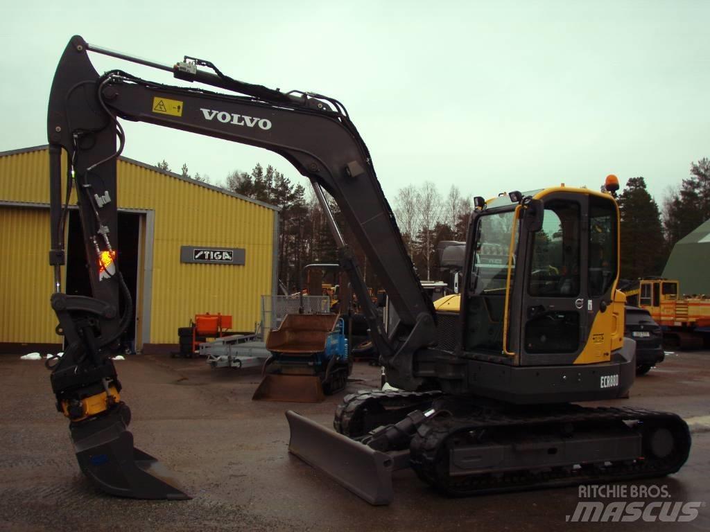 Volvo ECR 88 D Midigraafmachines 7t - 12t