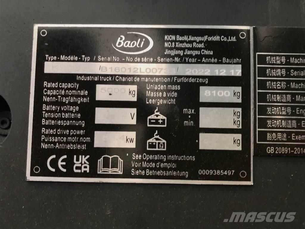 Baoli KBD 40 Diesel heftrucks