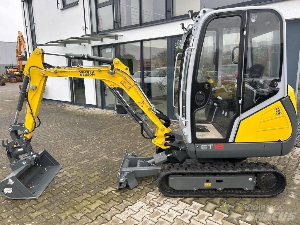 Wacker Neuson ET18 Rupsgraafmachines