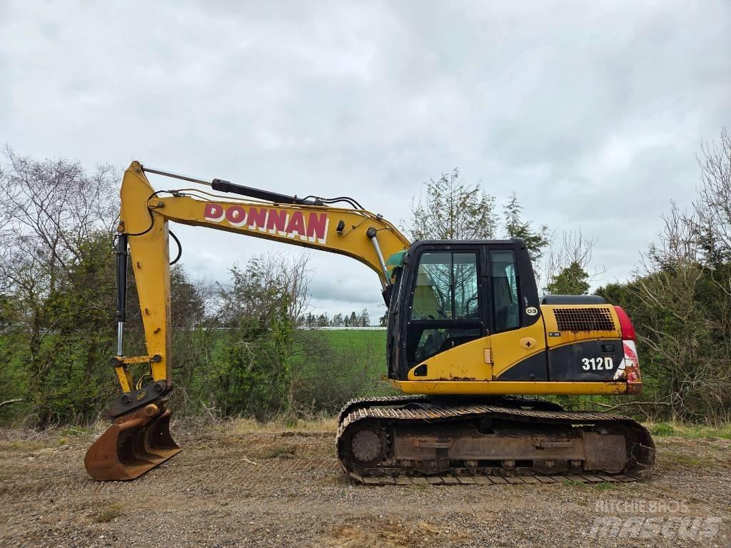 CAT 312 D Rupsgraafmachines