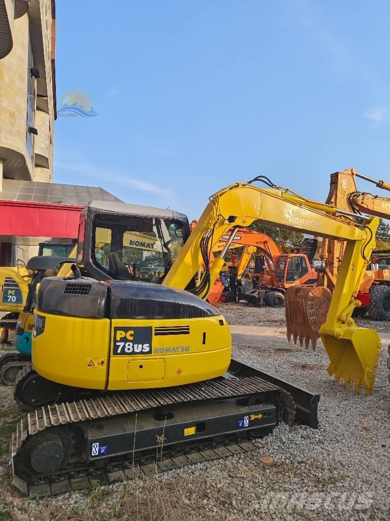 Komatsu PC 78 MR Midigraafmachines 7t - 12t