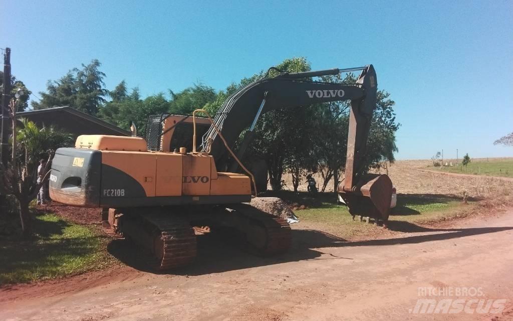 Volvo EC 210 B Rupsgraafmachines