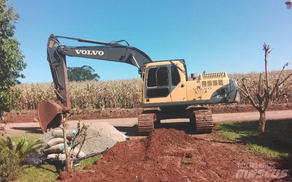 Volvo EC 210 B Rupsgraafmachines