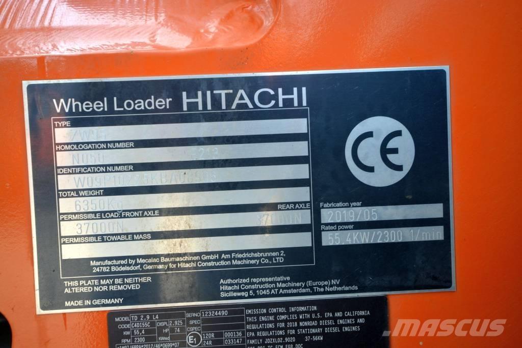 Hitachi ZW 95-6 C Wielladers