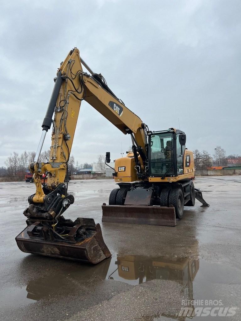 CAT M 316 F Wielgraafmachines