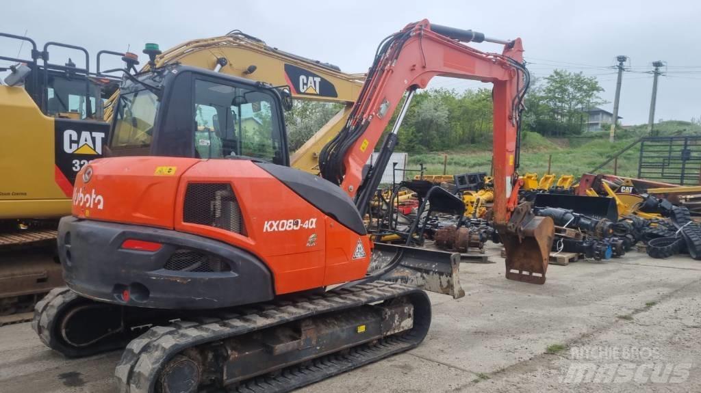 Kubota Kx 080-4 Midigraafmachines 7t - 12t