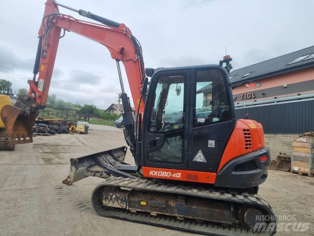 Kubota Kx 080-4 Midigraafmachines 7t - 12t
