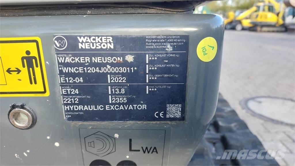 Wacker Neuson ET24 Rupsgraafmachines
