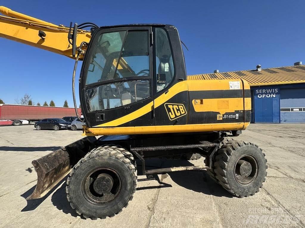 JCB JS145W Wielgraafmachines