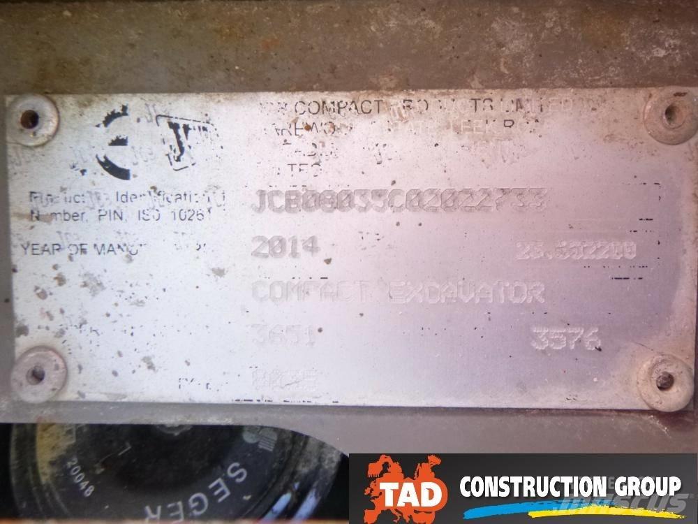 JCB 8035 ZTS Minigraafmachines < 7t