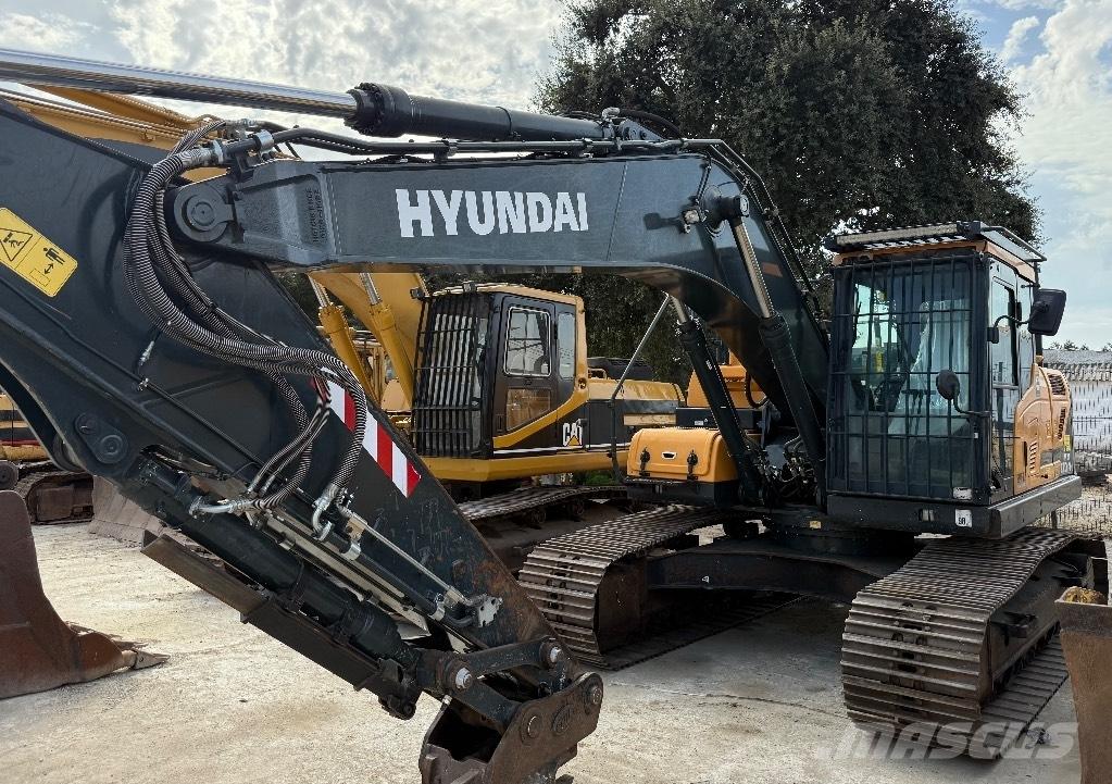 Hyundai HX220AL Rupsgraafmachines