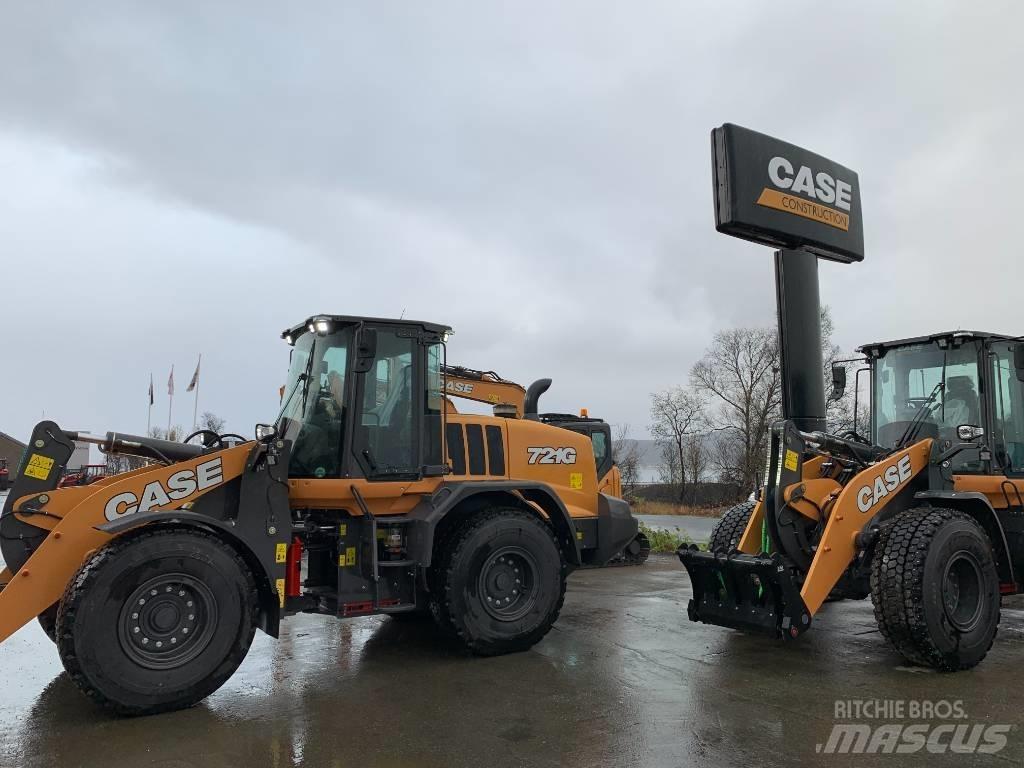 CASE 721G2 Evo Wielladers