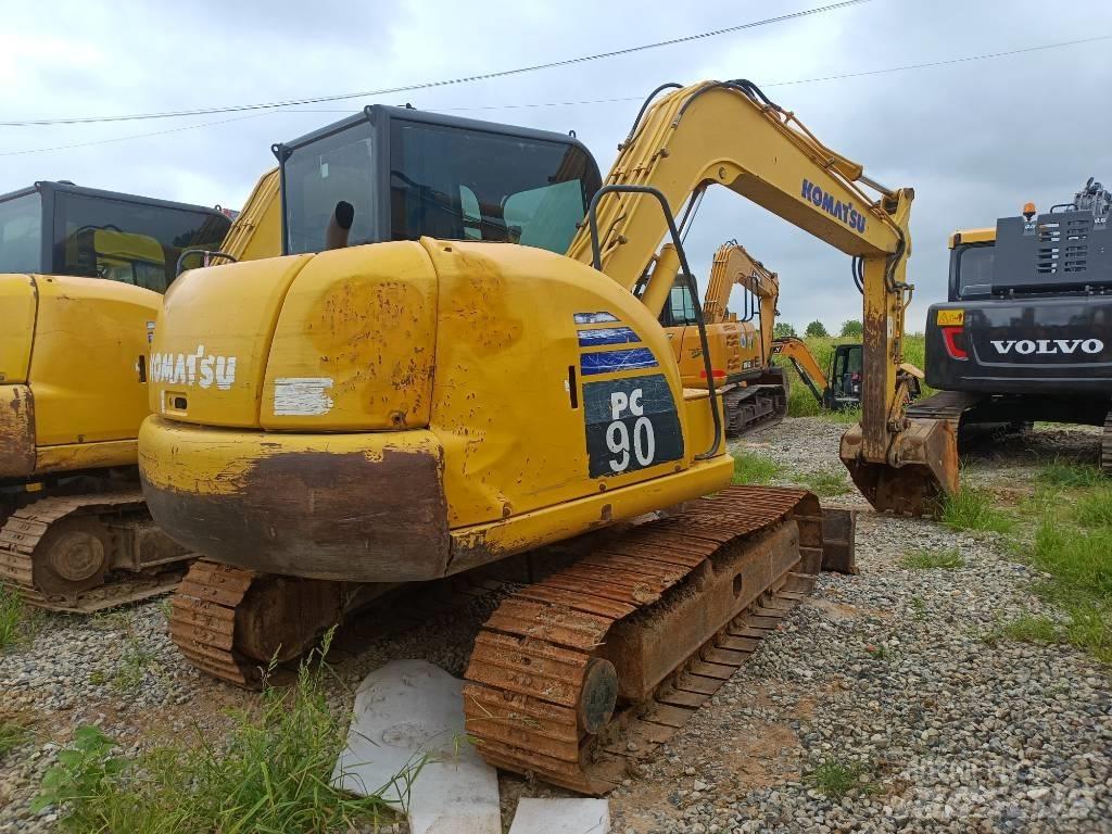Komatsu PC 90 Rupsgraafmachines