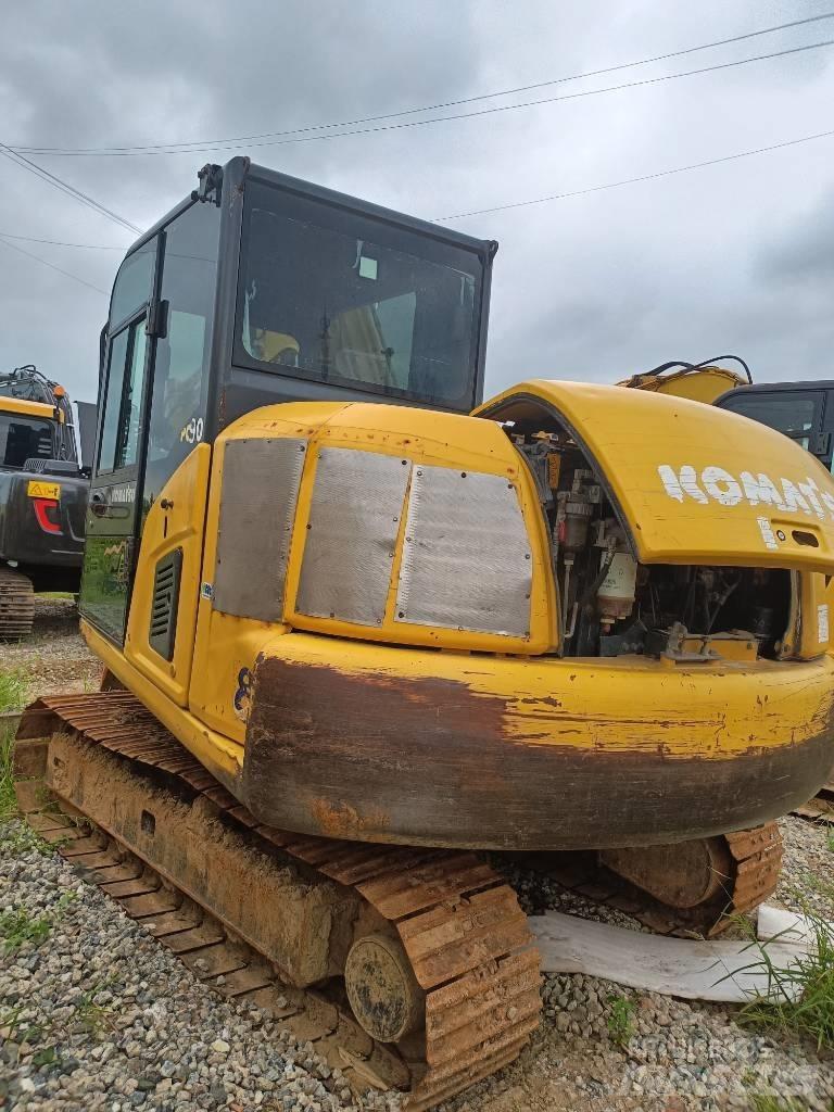 Komatsu PC 90 Rupsgraafmachines