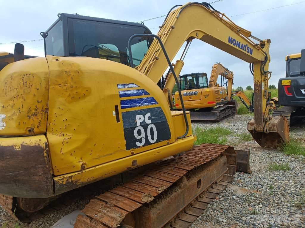 Komatsu PC 90 Rupsgraafmachines