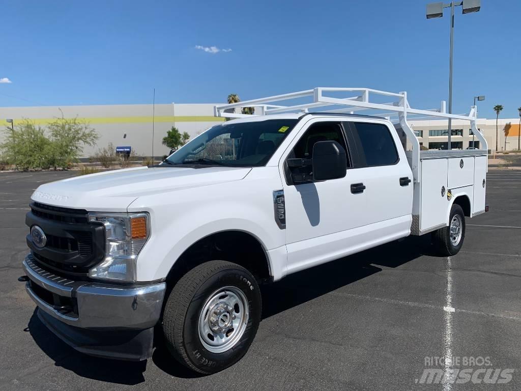 Ford F 250 Bestelwagens met open laadbak