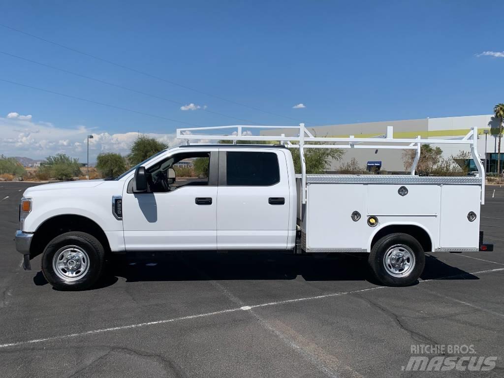 Ford F 250 Bestelwagens met open laadbak