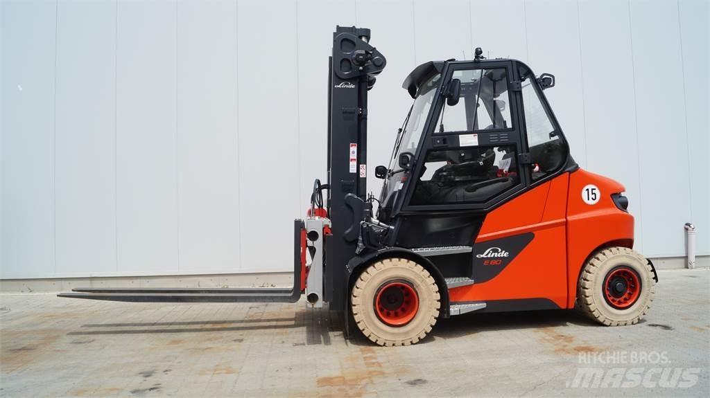Linde E80 Elektrische heftrucks