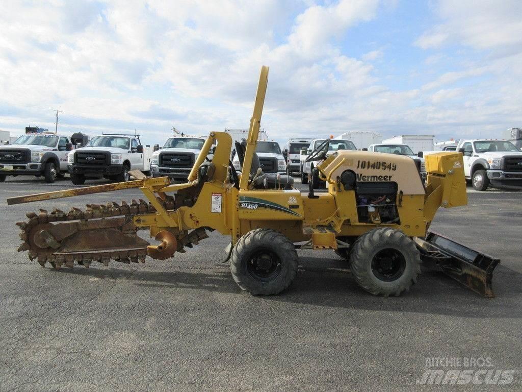 Vermeer RT450 Sleuvengravers