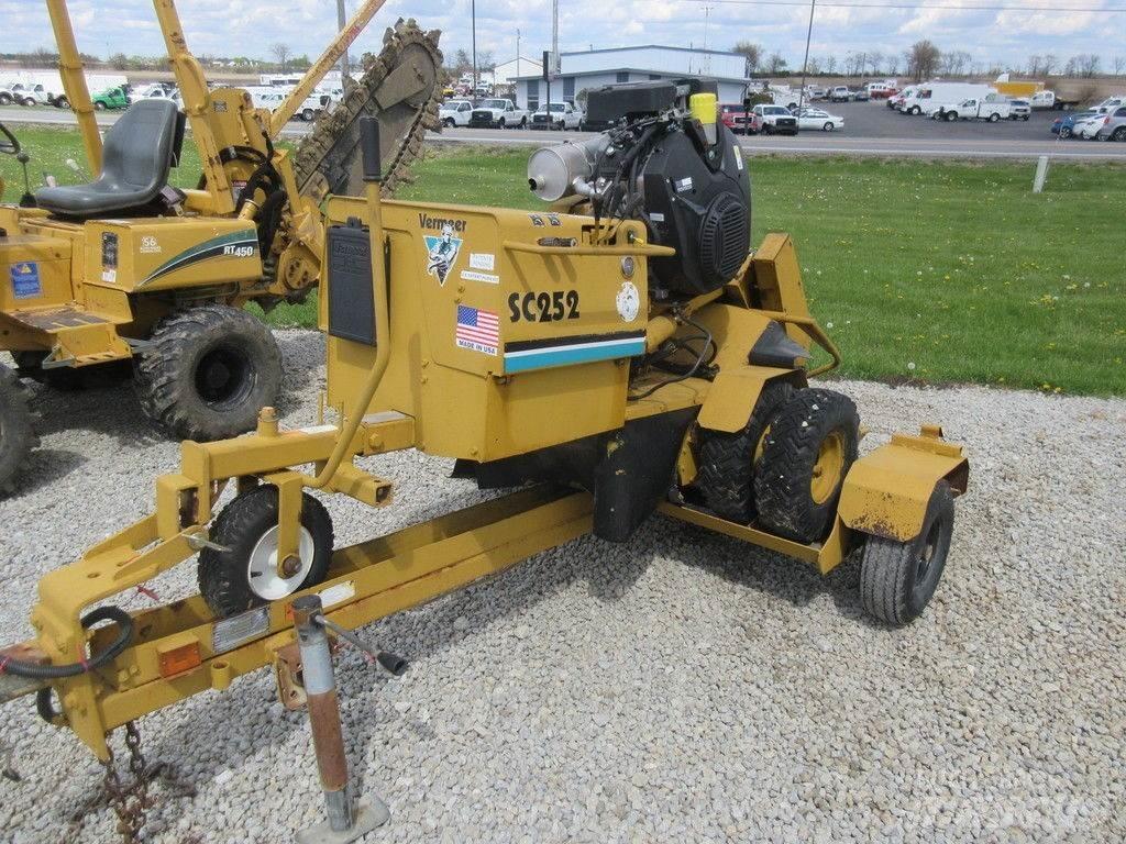 Vermeer SC252 Boomstronkfrees
