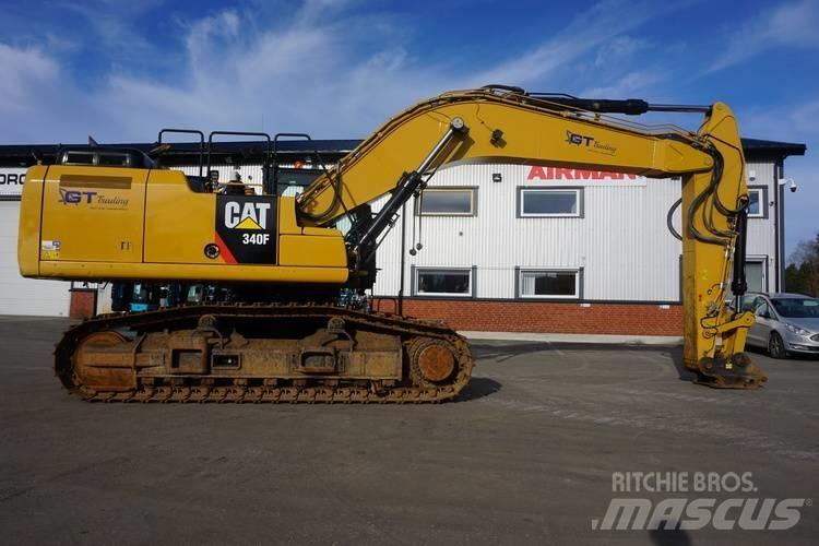 CAT 340F Rupsgraafmachines