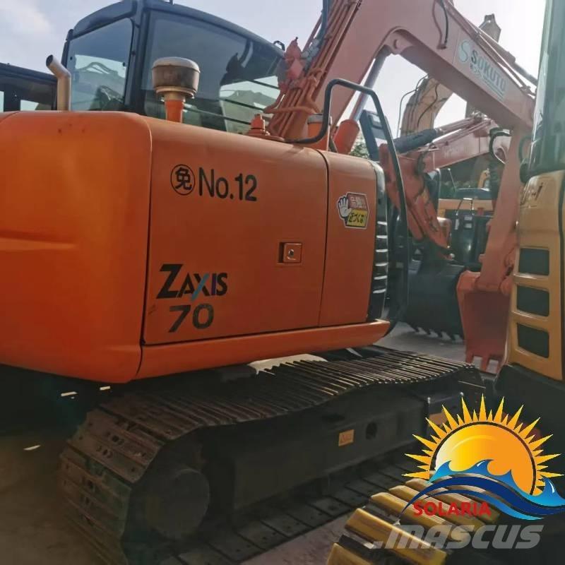 Hitachi ZX 70 Midigraafmachines 7t - 12t