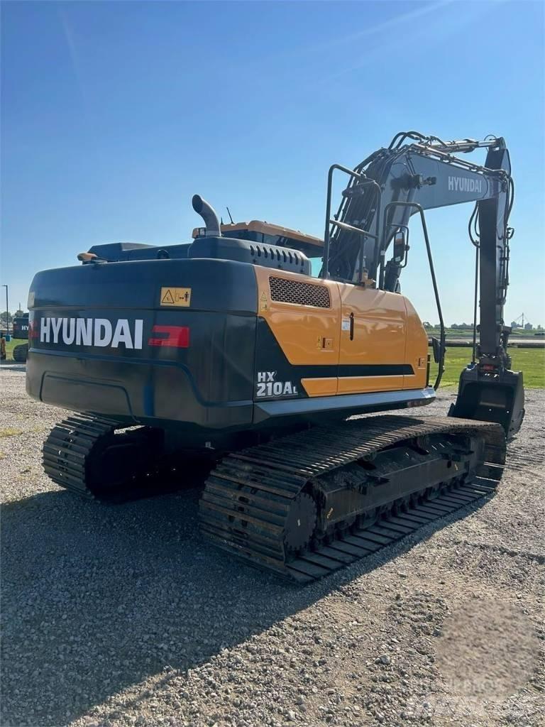 Hyundai HX210 Rupsgraafmachines