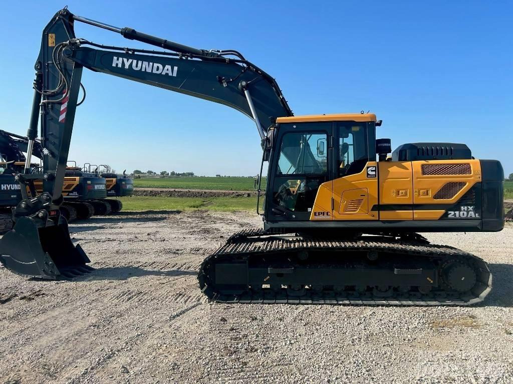 Hyundai HX210 Rupsgraafmachines
