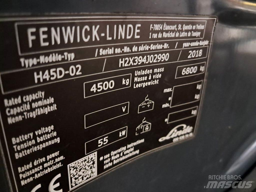 Linde H45D-02 Diesel heftrucks