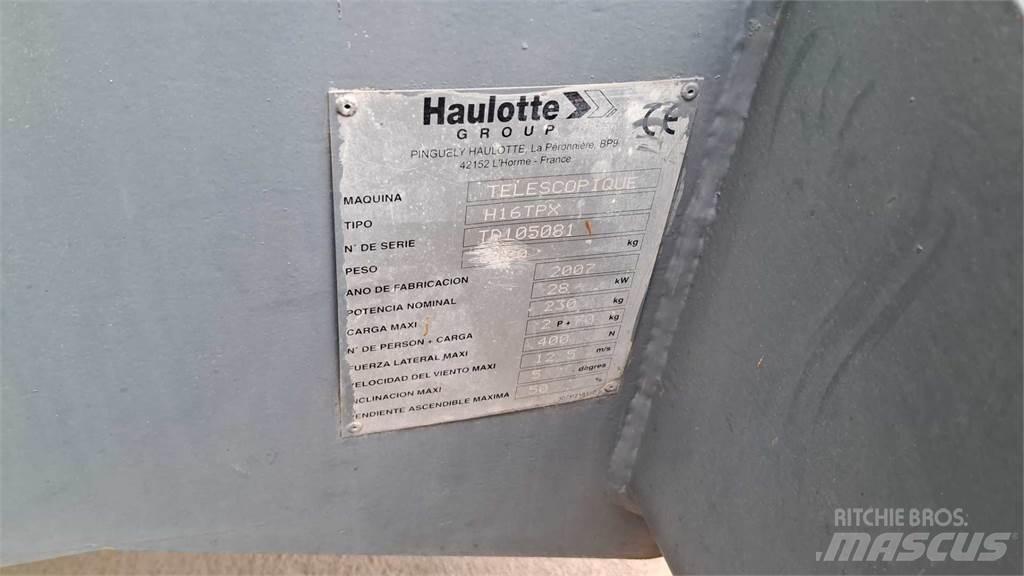 Haulotte H16TPX Telescoophoogwerkers