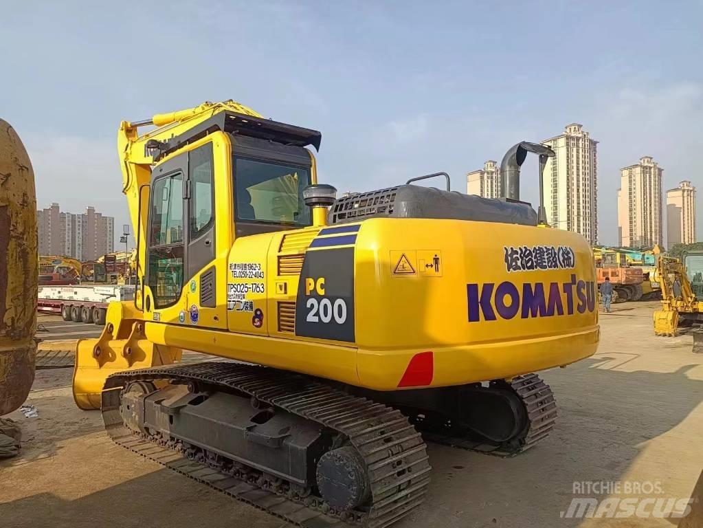 Komatsu pc200-8 Rupsgraafmachines