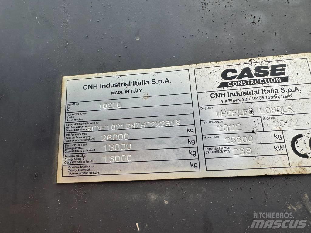 CASE 1121 G Wielladers