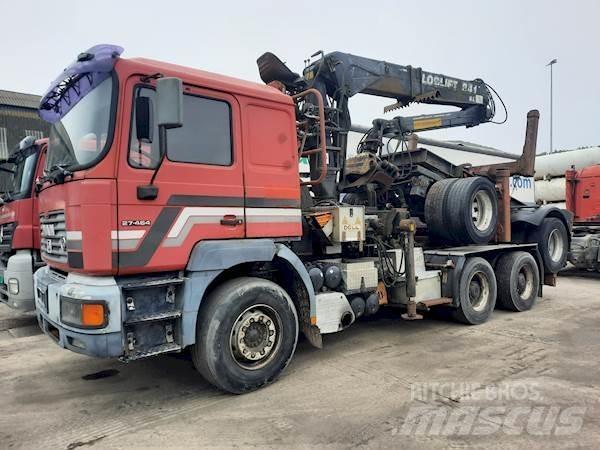 MAN 27.464 6X4 Hout-Bakwagens