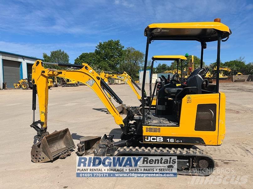JCB 16 C-1 Minigraafmachines < 7t