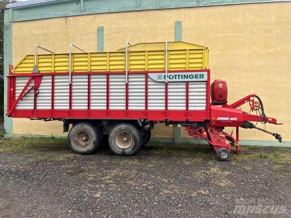 Pöttinger Jumbo 6610 Opraapwagens