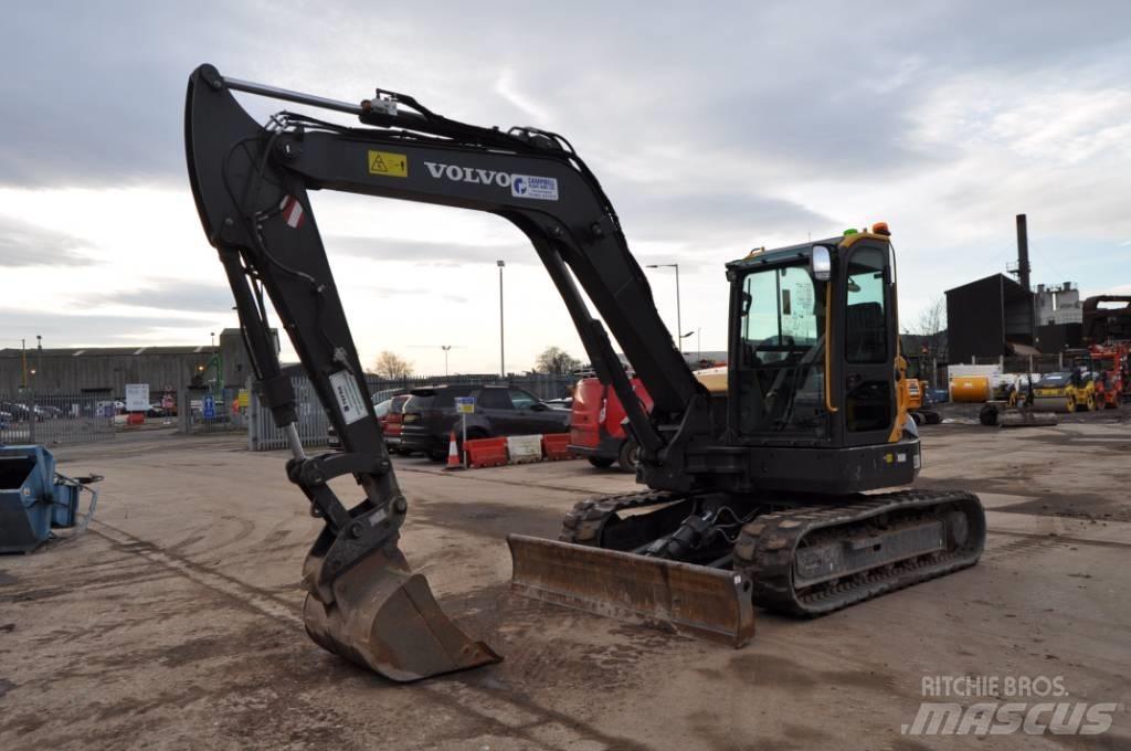 Volvo ECR 88 D Midigraafmachines 7t - 12t